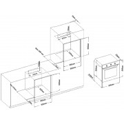 Духовой шкаф Evelux EO 635 PW