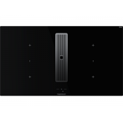 Варочная панель Kuppersbusch KMI 9850.1 SR-S Silver Chrome индукционная с вытяжкой