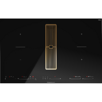 Варочная панель Kuppersbusch KMI 8590.0 SR Gold индукционная с вытяжкой Варочная панель Kuppersbusch KMI 8590.0 SR Gold индукционная с вытяжкой