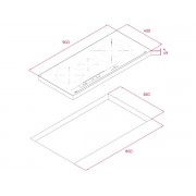 Варочная панель Teka IZC 93320 MST BLACK (112510025) индукционная