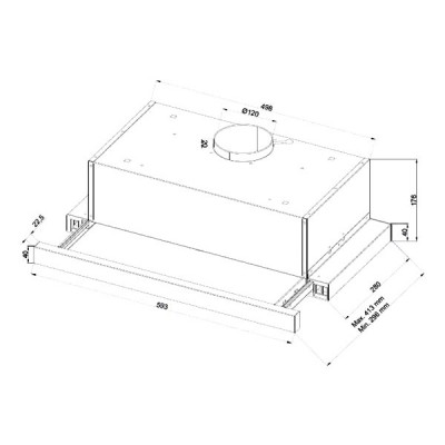 Вытяжка Kanzler D 544 W Вытяжка Kanzler D 544 W