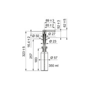 Дозатор Franke Comfort, полностью черный матовый (112.0753.277)