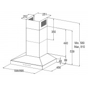 Вытяжка Korting KHC 9831 XGN