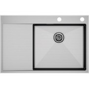 Мойка Paulmark Atlan R-edge PM777851-BSR, брашированная нерж. сталь
