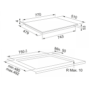 Варочная панель Franke FMY 808 I FP BK (108.0613.588) индукционная