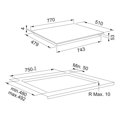 Варочная панель Franke FMY 808 I FP BK (108.0613.588) индукционная Варочная панель Franke FMY 808 I FP BK (108.0613.588) индукционная