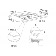 Варочная панель Franke FMY 808 I FP BK (108.0613.588) индукционная