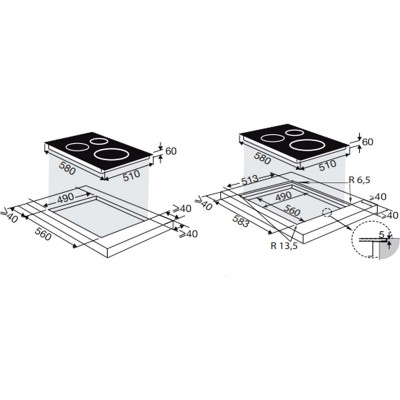 Варочная панель Brandt BPI164HSW индукционная Варочная панель Brandt BPI164HSW индукционная