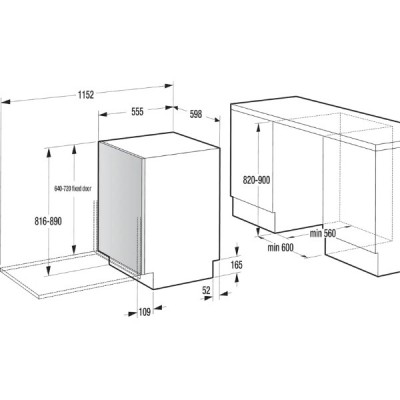 Посудомоечная машина Gorenje GV673B65 Посудомоечная машина Gorenje GV673B65