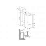 Холодильник Graude IKG 180.0 встраиваемый