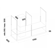 Вытяжка Falmec EUROPA BLACK 175