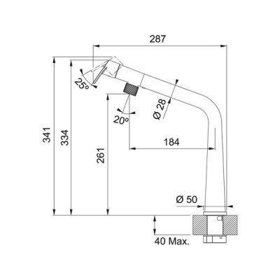 Смеситель Franke Icon, хром (115.0625.185) Смеситель Franke Icon, хром (115.0625.185)
