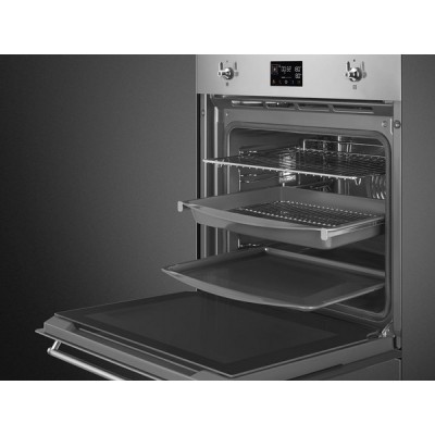 Духовой шкаф SMEG SOP6302S2PX с паром Духовой шкаф SMEG SOP6302S2PX с паром