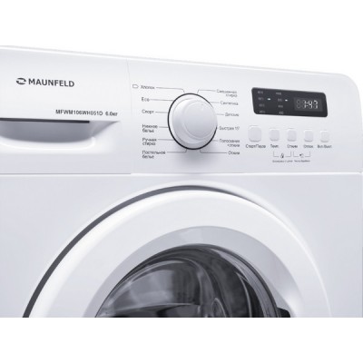 Стиральная машина MAUNFELD MFWM106WH051D Стиральная машина MAUNFELD MFWM106WH051D
