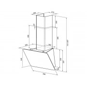 Вытяжка KRONA LIORA 600 ivory S