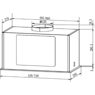 Вытяжка Faber ARIA WH 52 (305.0702.959) Вытяжка Faber ARIA WH 52 (305.0702.959)