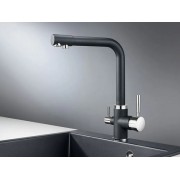 Смеситель Kuppersberg GEOS темно-серый металлик