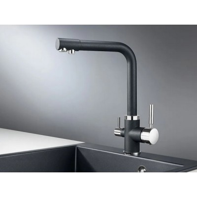 Смеситель Kuppersberg GEOS темно-серый металлик Смеситель Kuppersberg GEOS темно-серый металлик