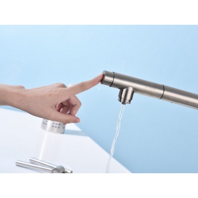 Смеситель Paulmark Viper Vi213105-NI, никель Смеситель Paulmark Viper Vi213105-NI, никель