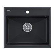 Мойка Paulmark Stepia 60 PM115951-BLM, черный металлик