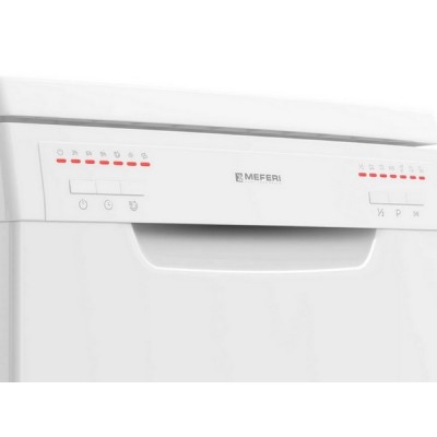 Посудомоечная машина MEFERI MDW4562WH FS LIGHT отдельностоящая Посудомоечная машина MEFERI MDW4562WH FS LIGHT отдельностоящая