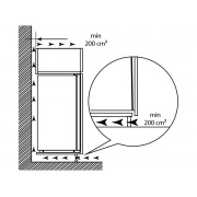 Холодильник BRANDT BIC1724ES встраиваемый
