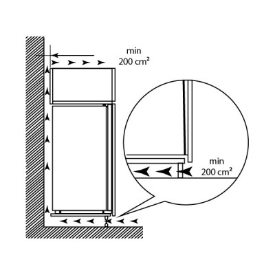 Холодильник BRANDT BIC1724ES встраиваемый Холодильник BRANDT BIC1724ES встраиваемый