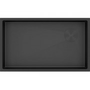 Мойка Paulmark Next-skew 74 uni PM887444-MBN, матовый черный