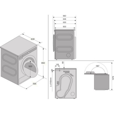 Сушильная машина ASKO T108HW Сушильная машина ASKO T108HW