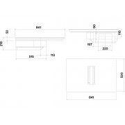 Варочная панель с встр. вытяжкой Falmec ZERO EASY индукционная