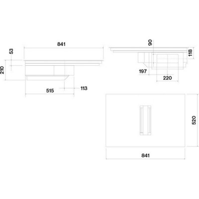 Варочная панель с встр. вытяжкой Falmec ZERO EASY индукционная Варочная панель с встр. вытяжкой Falmec ZERO EASY индукционная