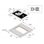 Варочная панель ASKO HG8313BGB1 газовая
