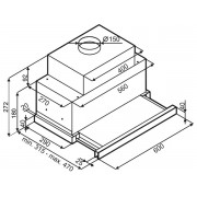 Вытяжка MAUNFELD GALAXY 60 белый