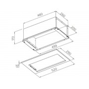 Вытяжка MEFERI INBOX52BK SENSOR COMFORT