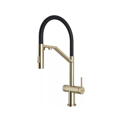 Смеситель Paulmark Zender Ze213155-LG, светлое золото Смеситель Paulmark Zender Ze213155-LG, светлое золото