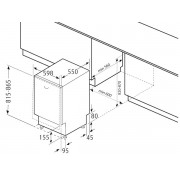 Посудомоечная машина KRONA KASKATA 60 BI