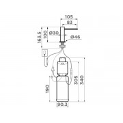 Дозатор Omoikiri OM-09 sensor C латунь/хром (4995087)