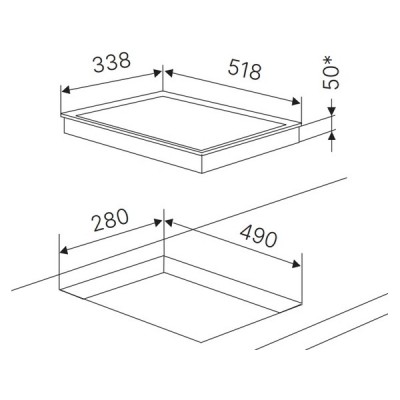 Варочная панель Kuppersbusch VKG 3550.0 SR-E5 газовая Варочная панель Kuppersbusch VKG 3550.0 SR-E5 газовая