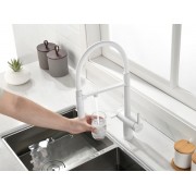 Смеситель Paulmark Gravity Gr213888-WH, белый матовый