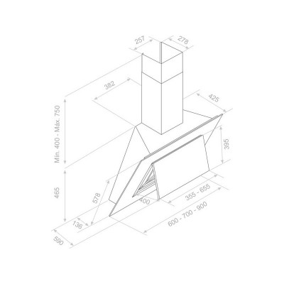 Вытяжка Pando P-732/90 CR.NEGRO 1050 SEC PLUS Вытяжка Pando P-732/90 CR.NEGRO 1050 SEC PLUS