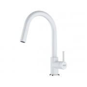 Смеситель Franke Lina с выдвижным шлангом, белый (115.0626.081)