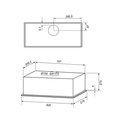 Вытяжка KRONA ARVEN 900 white S Вытяжка KRONA ARVEN 900 white S