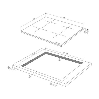 Варочная панель Kuppersberg ICI 615 индукционная Варочная панель Kuppersberg ICI 615 индукционная
