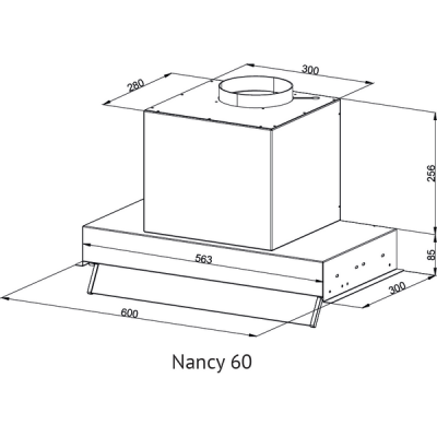 Вытяжка Kuppersberg NANCY 60 Grey Вытяжка Kuppersberg NANCY 60 Grey