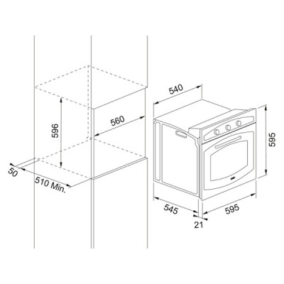 Духовой шкаф Franke FCO 86 H OA (116.0696.541) Духовой шкаф Franke FCO 86 H OA (116.0696.541)