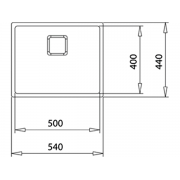 Мойка Teka FLEXLINEA RS15 50.40 SQ PVD TITANIUM титан (115000024)