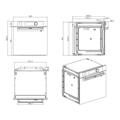 Духовой шкаф De Dietrich DOP8360A Духовой шкаф De Dietrich DOP8360A