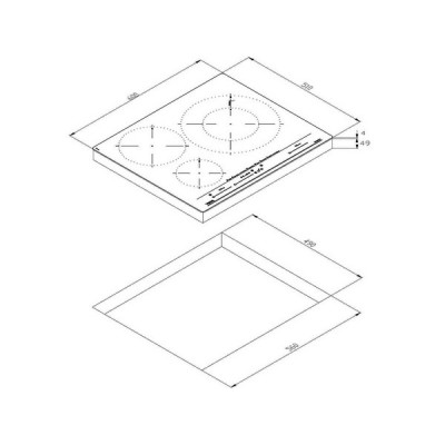 Варочная панель Teka IZC 63630 MST STONE GREY (112500019) индукционная Варочная панель Teka IZC 63630 MST STONE GREY (112500019) индукционная