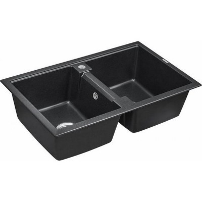 Мойка Paulmark Tandem 80/2 PM238150-BL, черный Мойка Paulmark Tandem 80/2 PM238150-BL, черный