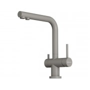 Смеситель Omoikiri Nagano-P-GR латунь/leningrad grey (4974219)